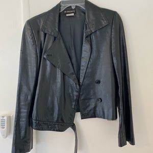 Ann Demeulemeester Leather Jacket